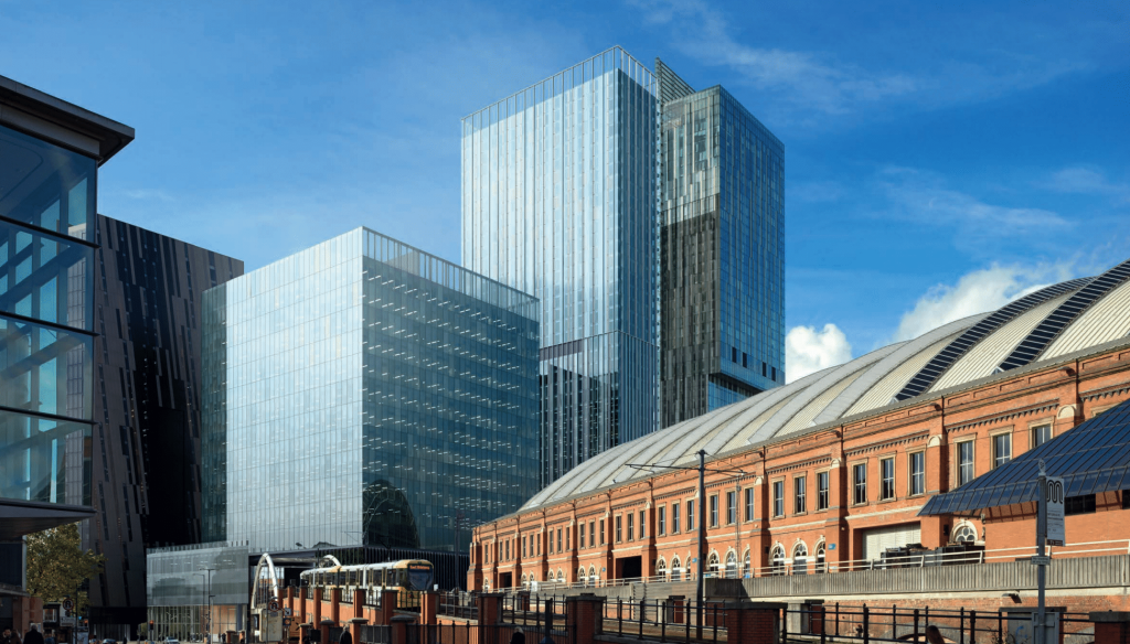 Deansgate Castlefield station metro