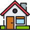 icon of a house