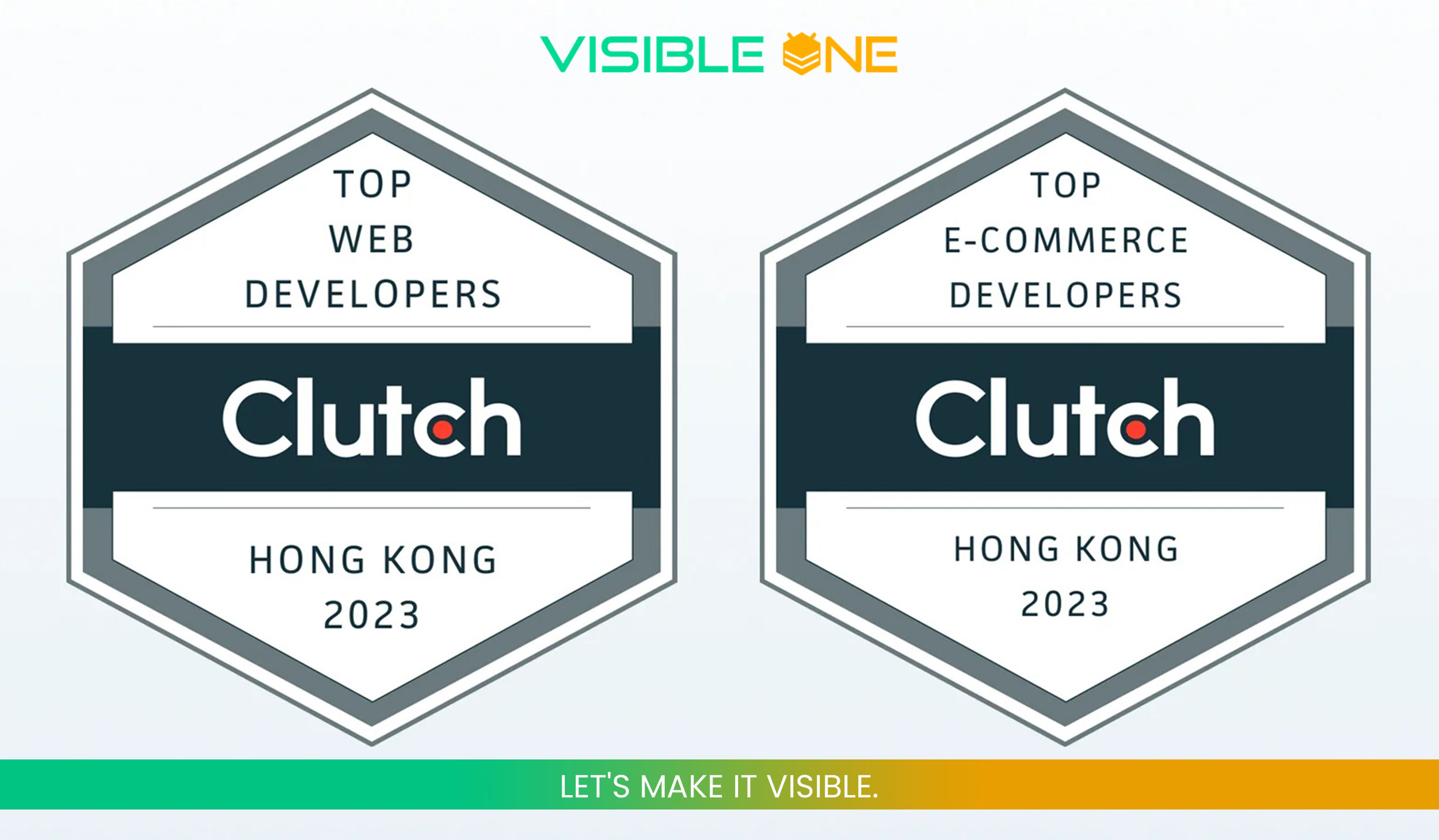 Clutch Named Visible One as Hong Kong’s B2B Leader for 2022